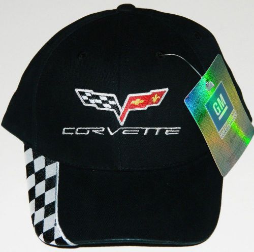 New corvette c6 baseball cap w/gm tag