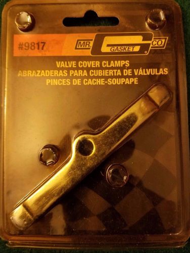 Universal valve cover clamp kit mr gasket 9817 long style