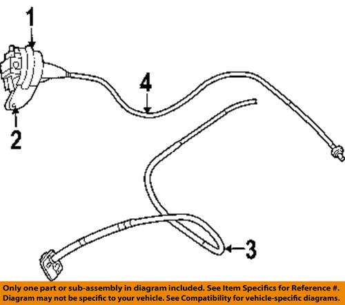 Jeep oem 53013367ae cruise control system-cable