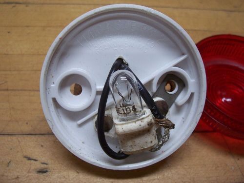 Vintage nos snowmobile minibike taillight light pm-100 sae 62-p rupp