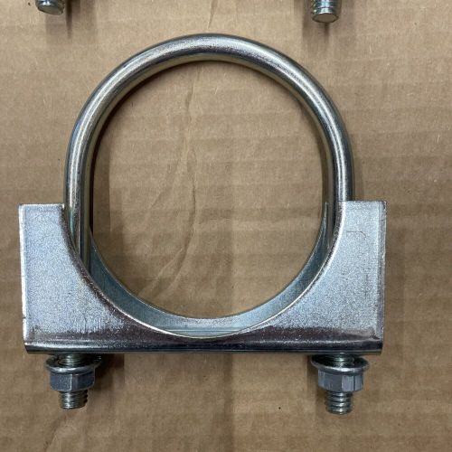 (4) 3" Inch Muffler Saddle Style U-Bolt Exhaust Clamp Universal BW, US $22.98, image 3
