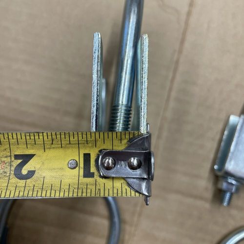 (4) 3" Inch Muffler Saddle Style U-Bolt Exhaust Clamp Universal BW, US $22.98, image 5