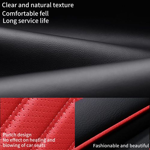 Car Seat Covers Set Front Cushion PU Leather Waterproof For Volvo, US $133.32, image 4