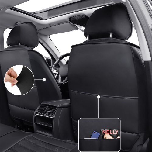 Car Seat Covers Set Front Cushion PU Leather Waterproof For Volvo, US $133.32, image 5