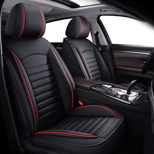 Car Seat Covers Set Front Cushion PU Leather Waterproof For Volvo, US $133.32, image 8