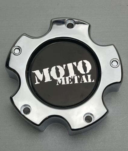 *USED Moto Metal Chrome Wheel Center Cap SCREWS NOT INCLUDED MO909B5127, US $14.99, image 4