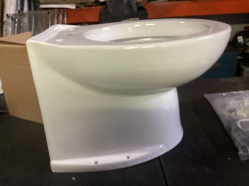 Boat marine rv jabsco 58080-1012 deluxe flush 12v dc electric toilet new white