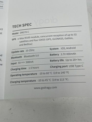 Dragy  drg70-c performance gps based vehicle speed distance meter box kit
