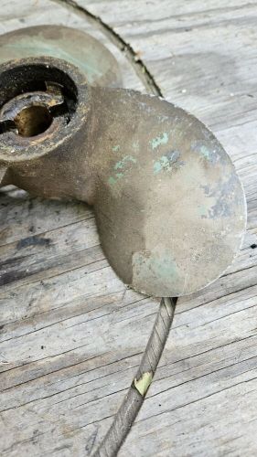 Vintage Johnson Outboard Boat Motor 1945 PO-15 22hp 3 Blade Prop / Propeller, US $16.00, image 3