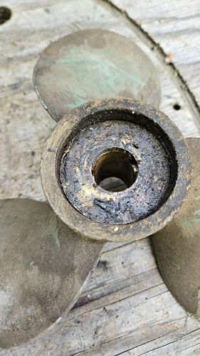 Vintage Johnson Outboard Boat Motor 1945 PO-15 22hp 3 Blade Prop / Propeller, US $16.00, image 5