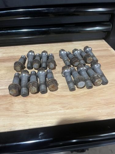 Set of 20 mercedes benz ml gle gls s wheel bolts m14x49x1.5 164 166