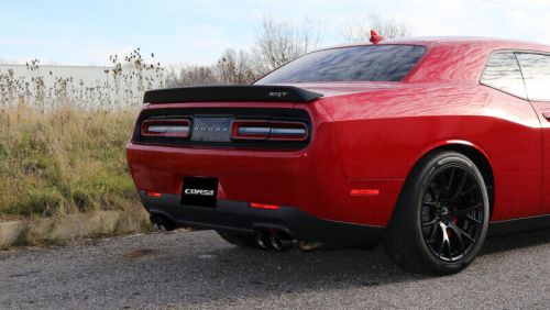 Corsa 15-17 Dodge Challenger Hellcat Dual Rear Exit Extreme Exhaust w/ 3.5in Bla, US $2,439.99, image 3