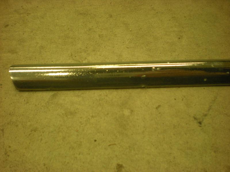 1949 49 Plymouth Center Windshield Divider Outside Moulding Trim Chrome 1246404, US $25.00, image 2