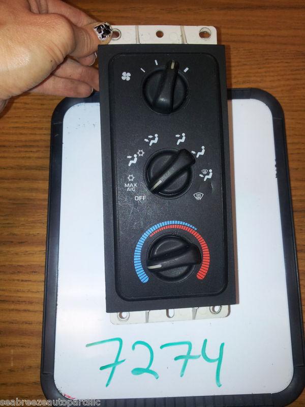 Find 9900 DODGE DAKOTA 55055665AC CLIMATE TEMPERATURE CONTROL UNIT A/C