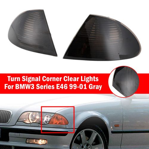 Turn Signal Corner Corner Clear Lights For BMW 3 Series E46 99-01 Gray T7, US $47.84, image 16
