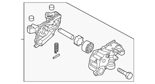 Genuine Mazda Oil Pump PE01-14-100A, US $279.76, image 3