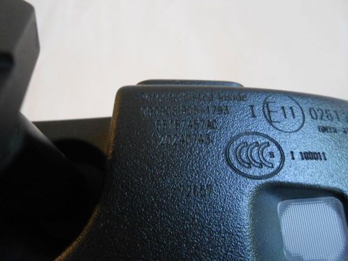 Rear view rearview mirror, 2010-12 ram 1500 2500 3500 auto dim uconnect 55157457