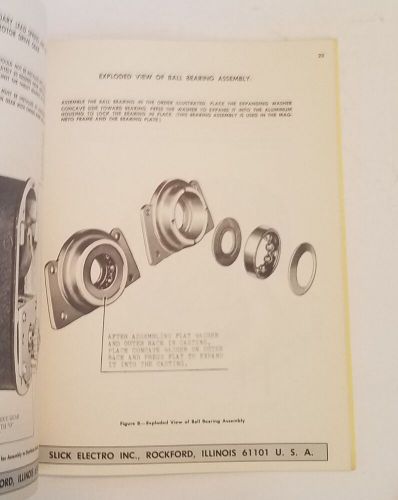 Slick Aircraft Magnetos Service Instructions 400 & 600 F.A.A. Catalog Manual, US $19.99, image 3