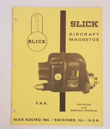 Slick Aircraft Magnetos Service Instructions 400 & 600 F.A.A. Catalog Manual, US $19.99, image 5