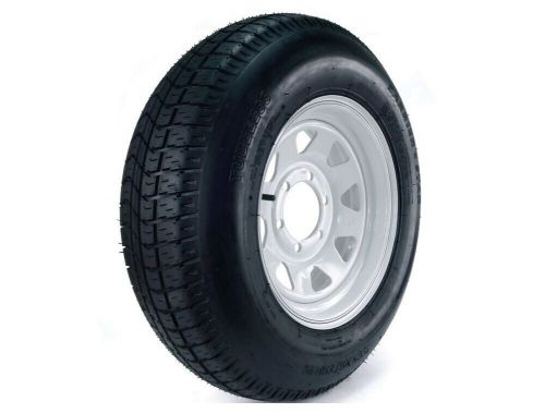 Carrier Star DM225D5D-6CTSC Trailer Tire and 6-Hole 5/4.5 Custom Spoke Wheel, US $356.41, image 2