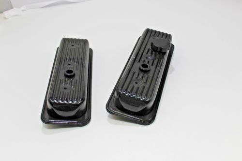 MerCruiser V6 4.3 Cylinder Early Vortec Head Rocker Valve Covers Pair Steel, US $61.49, image 9