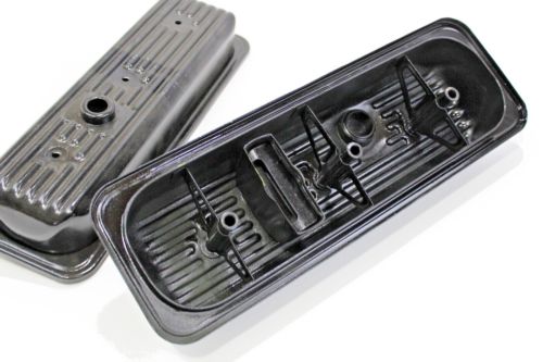 MerCruiser V6 4.3 Cylinder Early Vortec Head Rocker Valve Covers Pair Steel, US $61.49, image 11