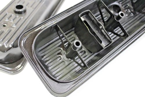 MerCruiser V6 4.3 Cylinder Early Vortec Head Rocker Valve Covers Pair Steel, US $61.49, image 12