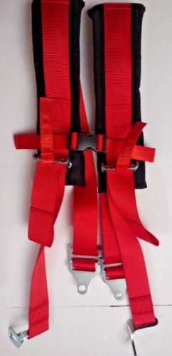 Aces Racing 5 Point Harness With 2 Inch Padding E4 Certified (Red), US $38.00, image 12