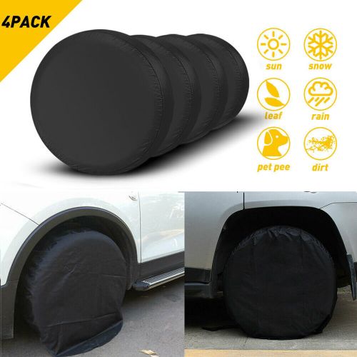 4X 27"-29" Waterproof Wheel Tire Covers Sun Protector Truck Car RV Trailer SUV, US $20.99, image 6