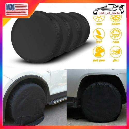 4X 27"-29" Waterproof Wheel Tire Covers Sun Protector Truck Car RV Trailer SUV, US $20.99, image 12