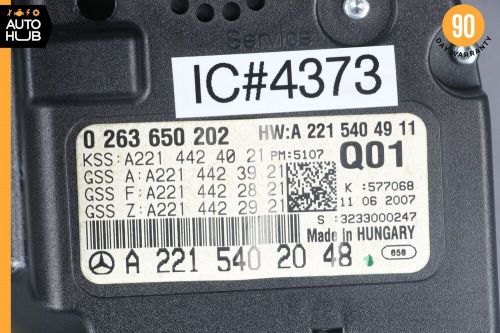 07-10 Mercedes W221 S600 CL600 Instrument Cluster Speedometer 2215402048 191k, US $215.00, image 6