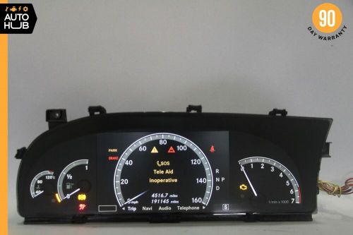 07-10 Mercedes W221 S600 CL600 Instrument Cluster Speedometer 2215402048 191k, US $215.00, image 7