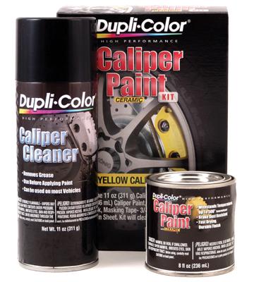 Dupli-color bcp401 brake caliper yellow brush paint kit