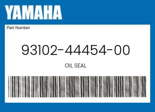 Yamaha genuine oil seal - 93102-44454-00