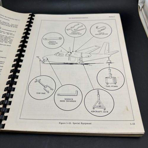 ✈️ 1959 AERO COMMANDER MAINTENANCE MANUAL MODEL 500, US $225.00, image 3