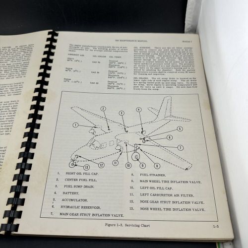 ✈️ 1959 AERO COMMANDER MAINTENANCE MANUAL MODEL 500, US $225.00, image 14