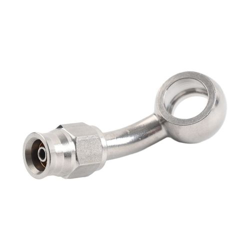 Stainless Steel 10.2mm 3/8 Eye Banjo Hose Ends AN-3 48 Degree Brake Motorcycle, AU $22.48, image 8