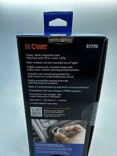NEW Curt Spectrum Integrated Proportional Trailer Brake Controller. 51170, US $99.00, image 9