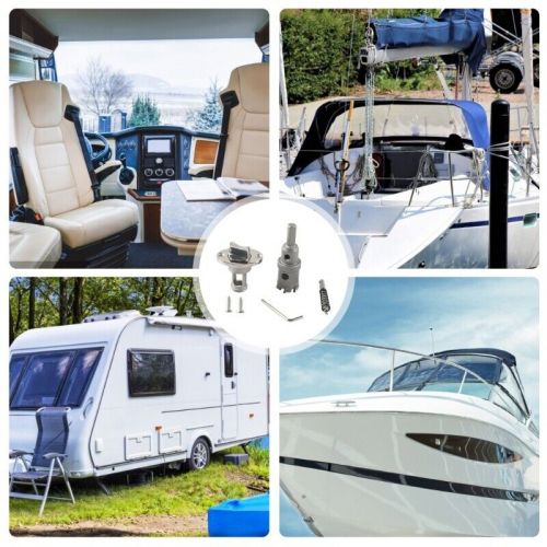 Stainless Steel Oval Board Drain Plug Marine Fits 1 Hole Screw Thread, AU $23.99, image 4