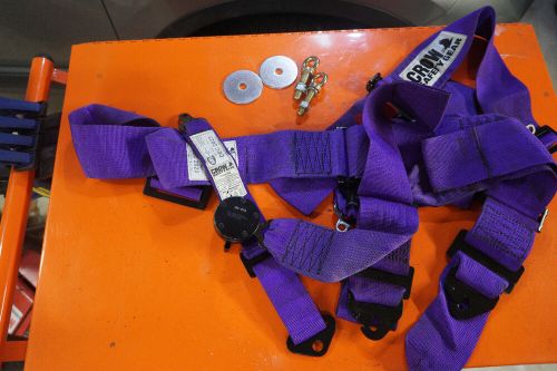 Purple Crow 5-Point SFI 16.1 Cam-Lock 3" Harness with Pull-Up style Lap Belts., US $75.00, image 4