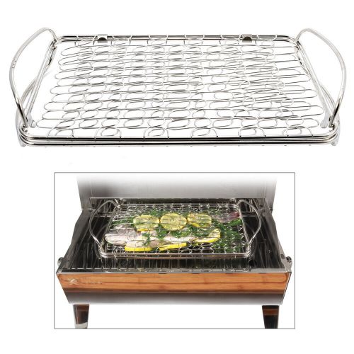 Kuuma Stainless Steel Fish Basket - Dishwasher Safe BBQ Grill Accessory, US $30.05, image 2