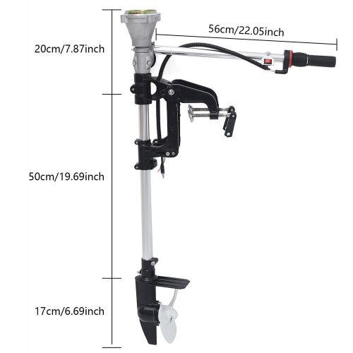 10.36lbs Outboard Aft Fin Bracket W/kits Fits 2/4 Strokes Boats Engines, US $62.00, image 10
