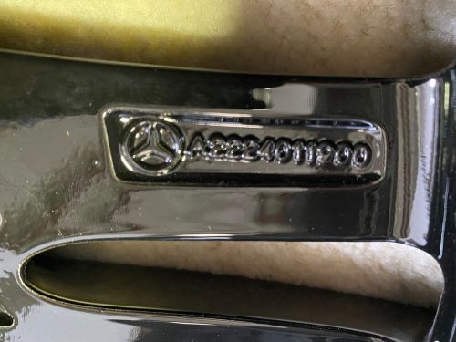 MERCEDES S CLASS W222 18"x8.0J ET41 BLACK ALLOY WHEEL RIM A2224011900 *15D-6, US $, image 2