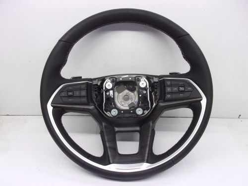 2022 2023 Jeep Grand Cherokee Heated Black Leather Steering Wheel OEM, US $113.09, image 4