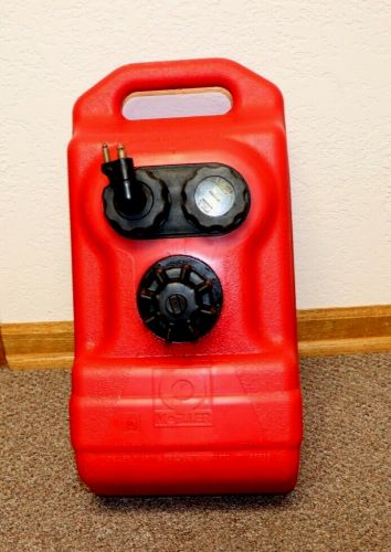 MOELLER POLY-PLASTIC 3 GALLON OUTBOARD MOTOR BOAT GAS FUEL TANK, US $19.99, image 2