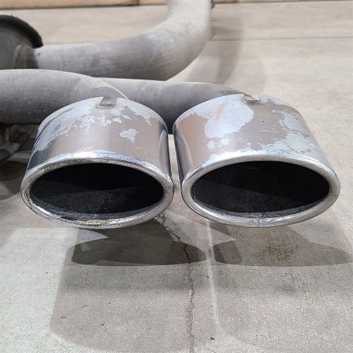 97-04 corvette c5 axle back exhaust mufflers muffler set oem aa7196