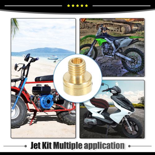 Piece of 15 Motorcycle Karts ATVs Carburetor Main Jets Fit for Yamaha for Suzuki, US $15.24, image 6