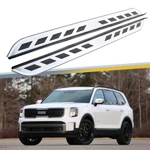 Side Step Running Boards Fits KIA Telluride 2020-2024 Nerf Bar Pedals w/Brackets, US $349.00, image 9