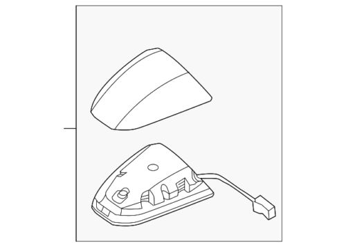 Genuine Nissan Satellite Antenna 28208-9N30A, US $365.15, image 2
