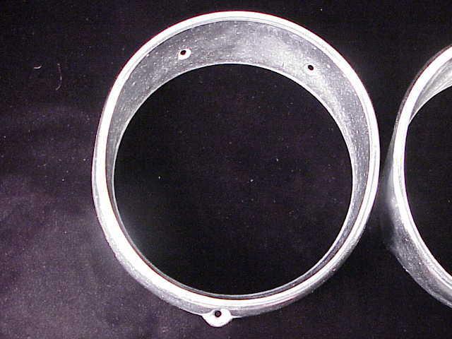 2 1965 Falcon Headlight Door Bezels Futura Sprint Ranchero Convertible Hardtop, US $50.00, image 2